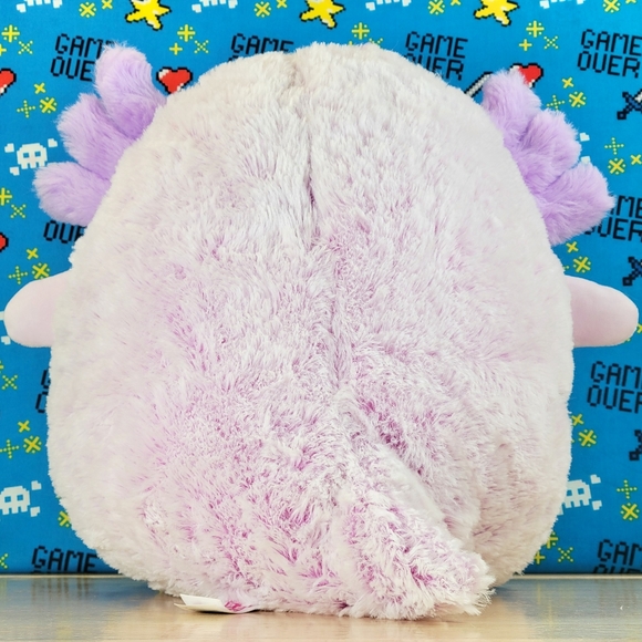 Squishmallow Monica the Axolotl 12" UltraSoft Fuzzamallow Sealife Toy Plush NWT - Picture 2 of 6